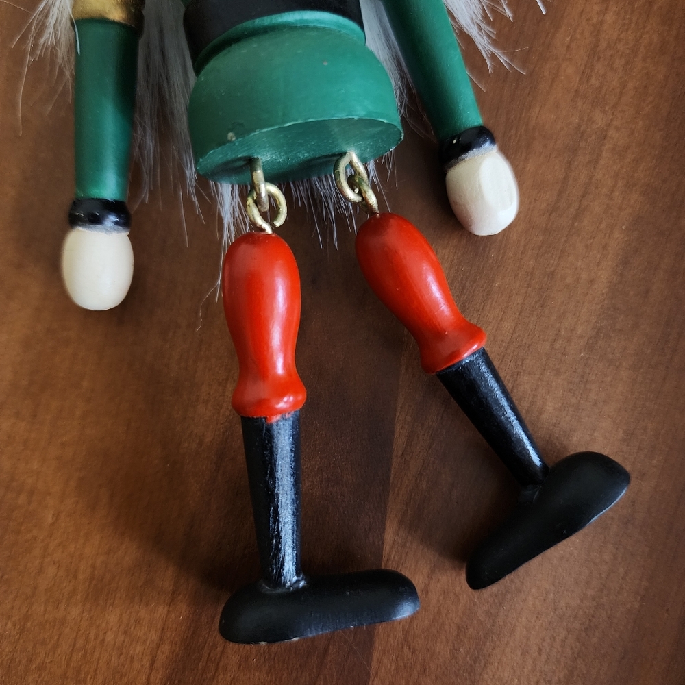 Vintage Nutcracker Soldier Christmas Ornament Unique Fun - Picture 7 of 9